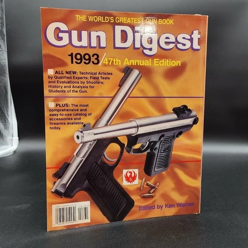Gun Digest 1993 47th Annual Edition Paperback New Old Stock‎ Firearms Catalog